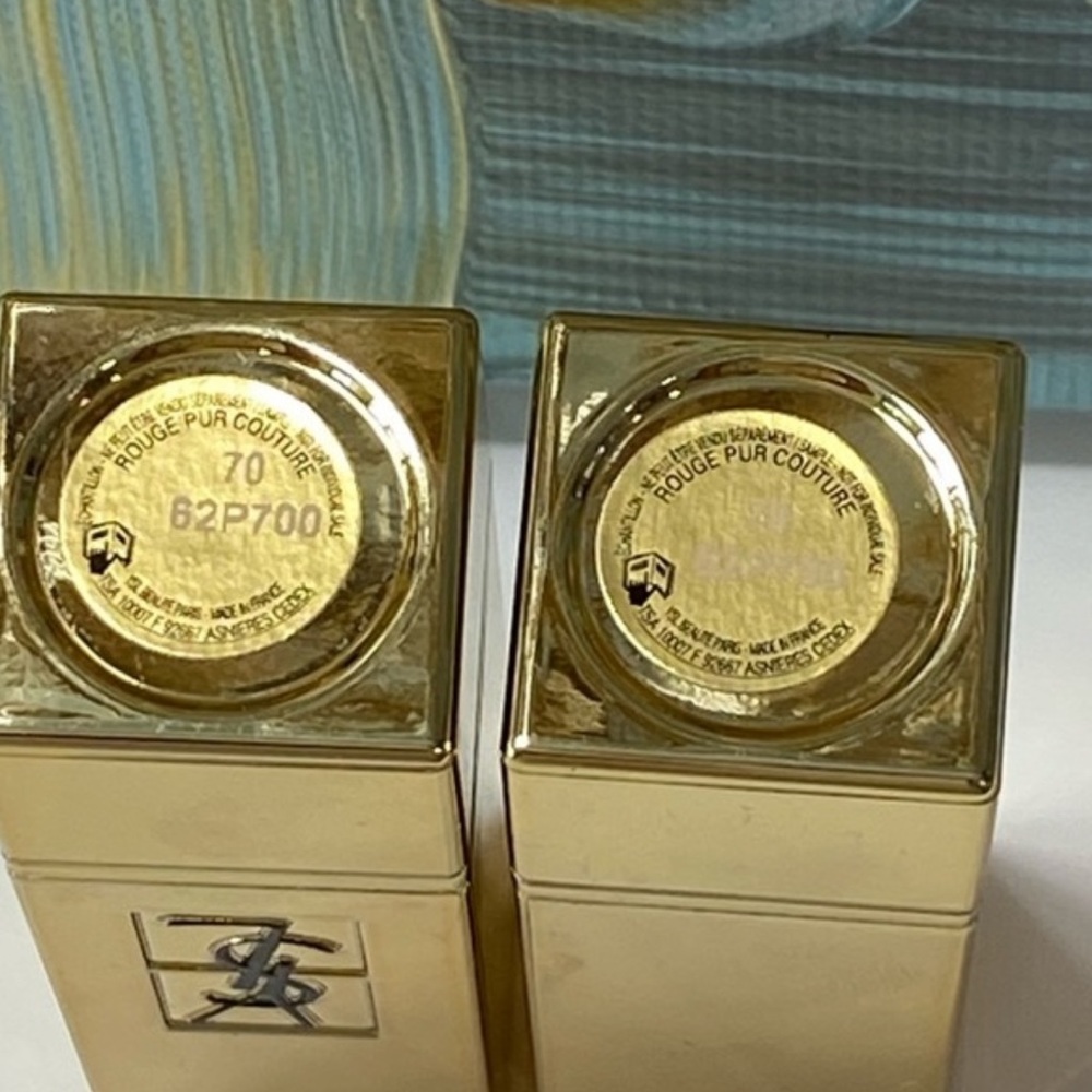YSL Rouge Pur Couture #70 Mini Lipsticks Set of 2